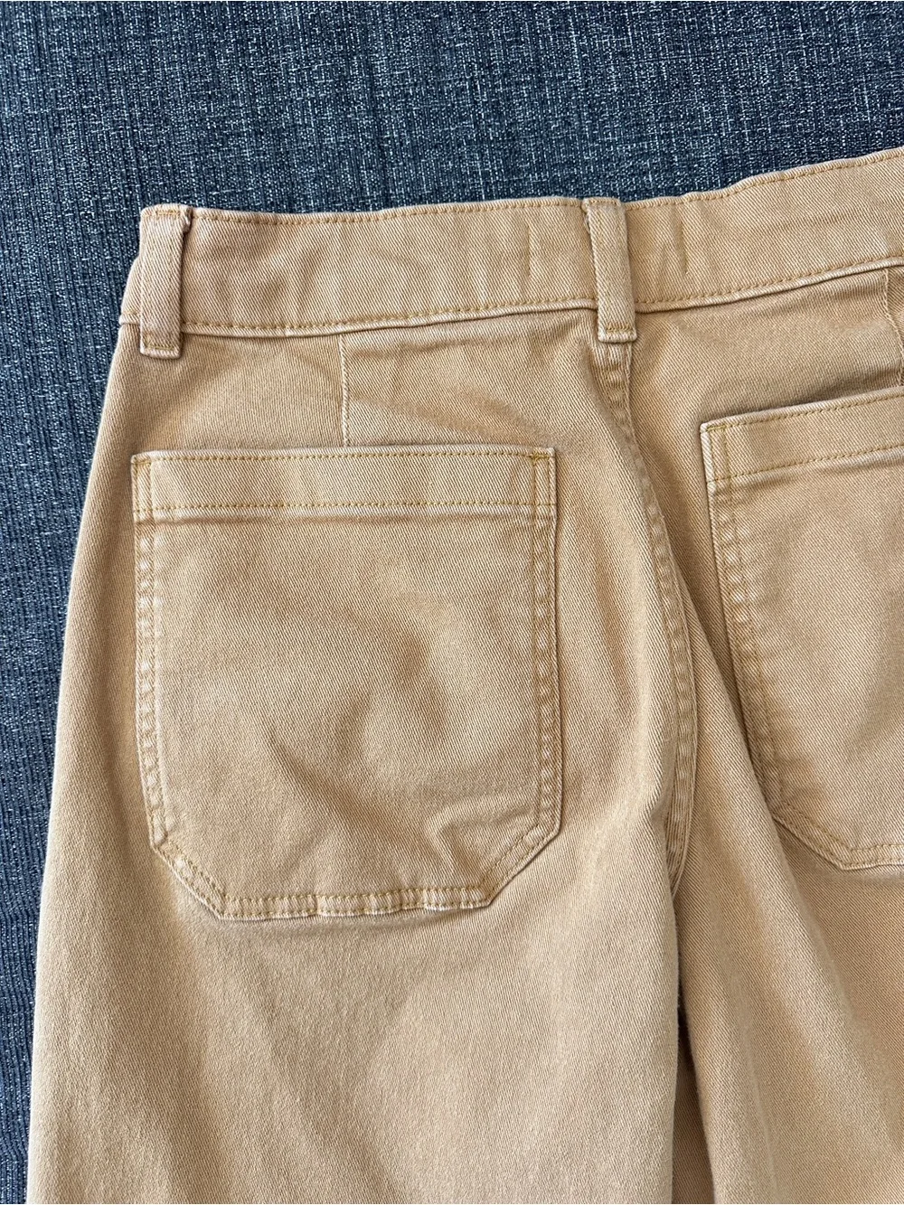 Everlane Barrel Pants Women’s 4 Tan Camel Organic Cotton High Rise
